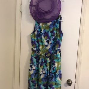 Hat and dress COMBO!  Perfect for Oaks or Derby!